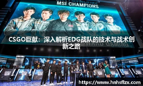 CSGO巨献：深入解析EDG战队的技术与战术创新之路