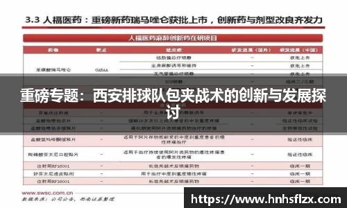 重磅专题：西安排球队包夹战术的创新与发展探讨